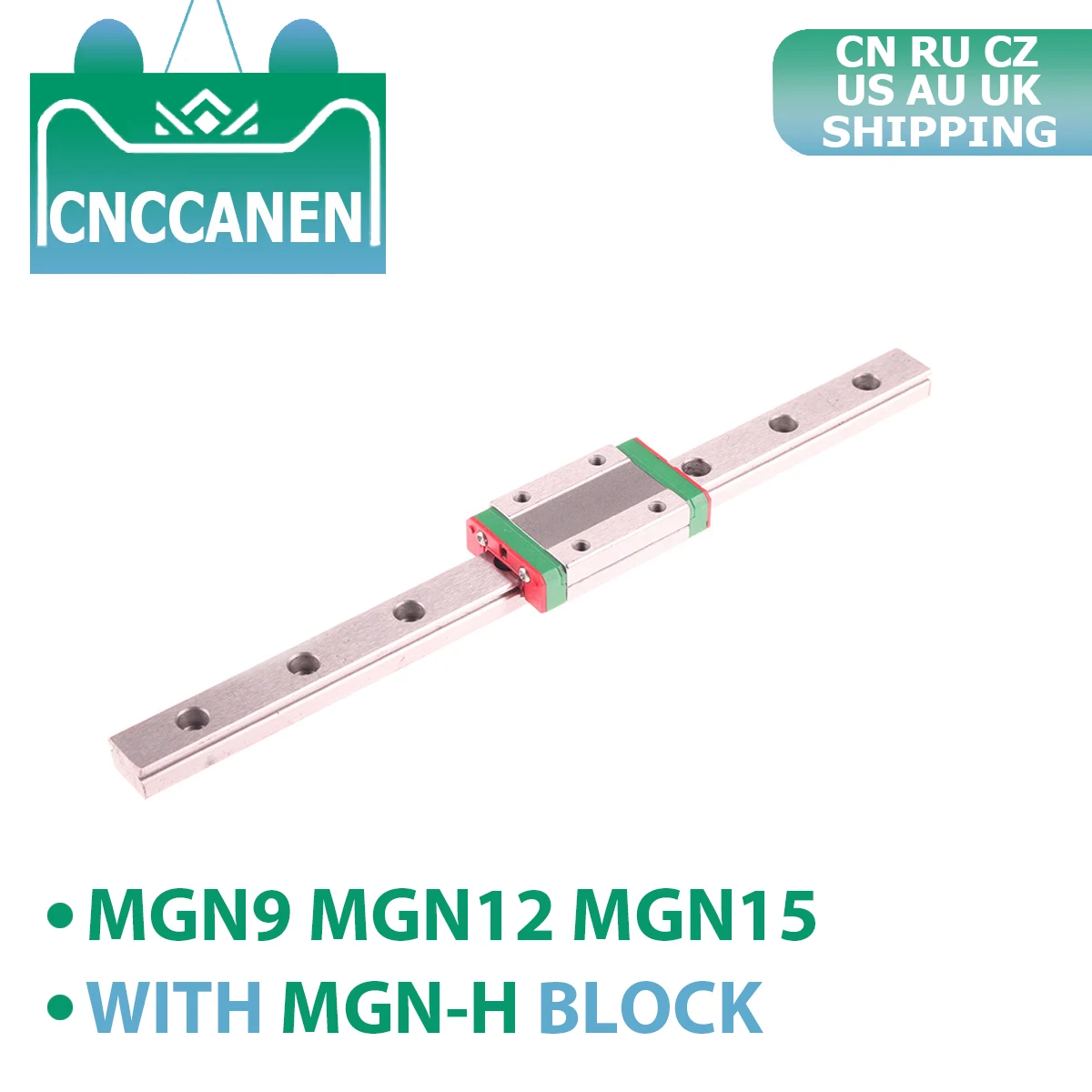 Миниатюрная линейная направляющая для 3D принтера CNC MGN9 MGN12 MGN15 100 1000 мм MGN + MGN9H MGN12H