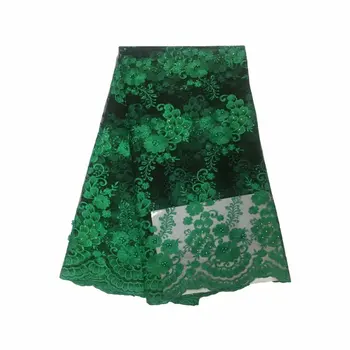 

African lace fabric 2020 High quality Nigerian French lace fabric wedding dress