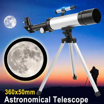 

Professional Astronomical Telescope+Tripod Monocular Zoom Telescope Spotting Scope for Watch Moon Stars take pictures/videos