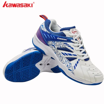 

2020 Kawasaki Badminton Shoes Wear-resistant Rubber Anti-Torsion Indoor Court Sports Shoe for Men Women Sneakers K-080