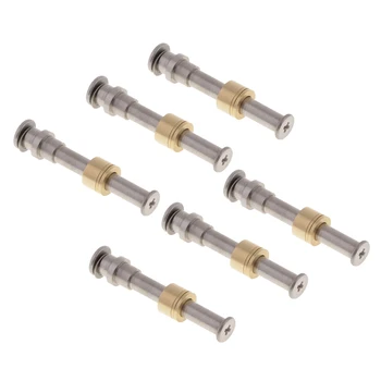 

Pack of 6 Fishing Reel Handle Knob Shaft, Fishing Wheel Knob Accessories for Reel Repairing DIY