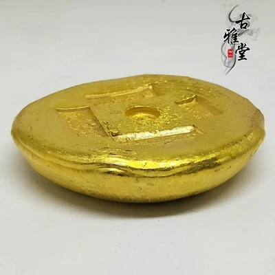 Сделать старомодный реквизит(Daqing золотой торт) в имитации древности