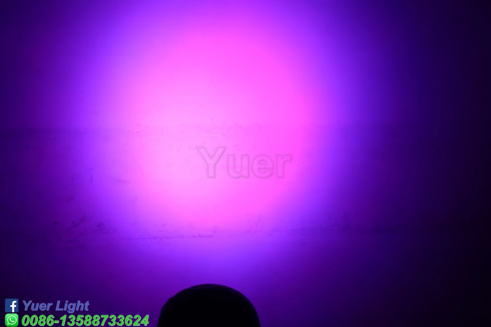 2 шт./лот RGB светодиодный вечерние Эффект диско шар свет пятно мыть 2в1 прожектор сценический светильник музыка KTV фестиваль вечерние