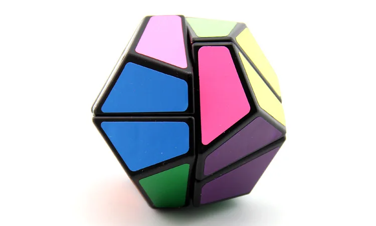Blue Second-Order Twelve Sided Cube Special Shape Fun Educational Second Order Five Magic Cube Pressure Reduction Toy Guangzhou