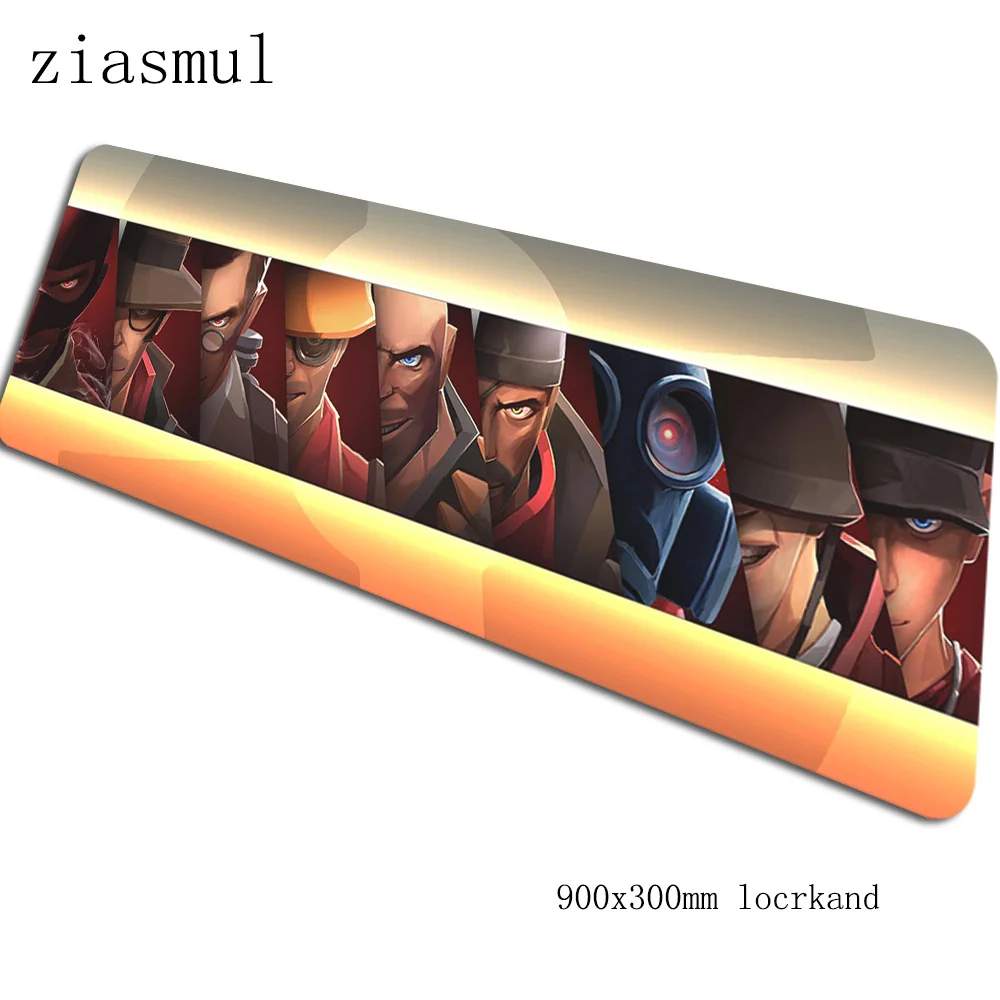 Team fortress 2 коврик для мыши 900x300x3 мм коврики для мыши горячие продажи игровой коврик для мыши геймер locrkand персонализированные коврики для мыши Клавиатура ПК pad - Цвет: Size 900x300x3mm