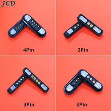 

JCD 1 Pair Magnetic Connector 2 3 4 Pole Pogopin Male Female 2.2 MM Grid Through Hole 3A Spring Loaded Pogo Pin Waterproof Pad