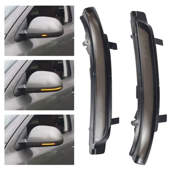 

LED Dynamic Turn Signal Blinker Side Wing Mirror Flasher Light For Skoda Octavia MK2 1Z3 1Z5 2009-2013 MK2 3T4 3T5 2008-2014