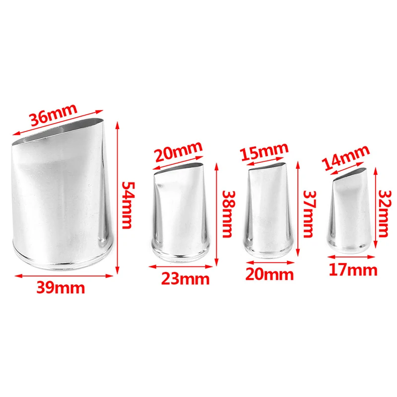 4 шт./компл. розы насадки в виде цветов креативная глазурь трубопровод сопло Кондитерские наконечники торт сахарный поделка украшения инструменты для выпечки