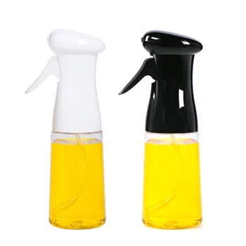 

210ml Edible Oil Spray Bottle Olive Oil Plastic Sprayer Anti-leak Oil Pot Barbecue Water Vinegar Spray Edible Oil Barbecue Spray