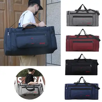 

Travel Duffel Bag Carry on Luggage Bag Men Tote Large Capacity Weekender Gym Sport Holdall Overnight Bag Gym Bag Outdoor Men's