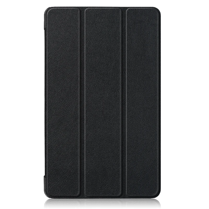 Black Чехол для samsung Galaxy Tab A 8,0 SM-T290 SM-T295 SM-T297 ультра тонкий кожаный захлопывающийся Чехол-книжка с подставкой для магнит смарт-чехол+ подарок - Цвет: Black