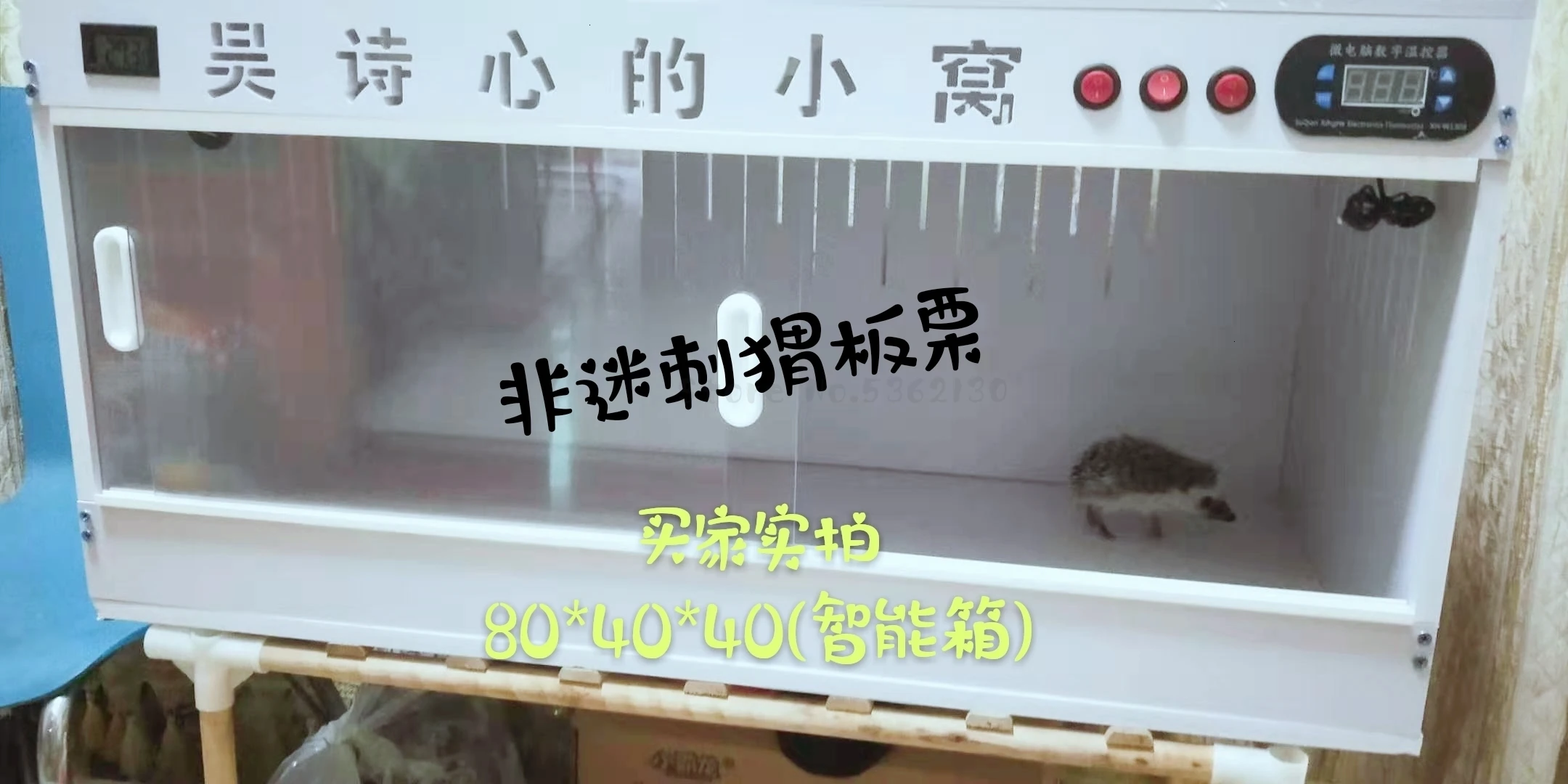 ПВХ Ежик рептилий кормушка ящерица черепаха Shougong Pet теплоизоляционная коробка Crawlbox Заказная коробка