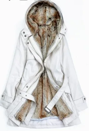 Зимнее пальто для женщин, сохраняющее тепло, утолщенное, съемное, плюшевое пальто, женская меховая куртка с длинным рукавом, повседневный уличная одежда свободного кроя, S~ 3XL