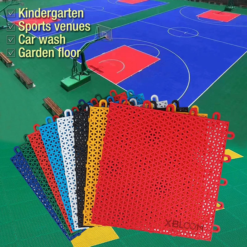 Waterproof Plastic Interlocking Floor Tiles 1