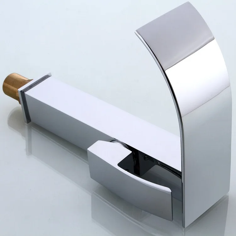

Conn Copper Chrome Tap High-Inter-platform Basin Hot And Cold Faucet Chute-