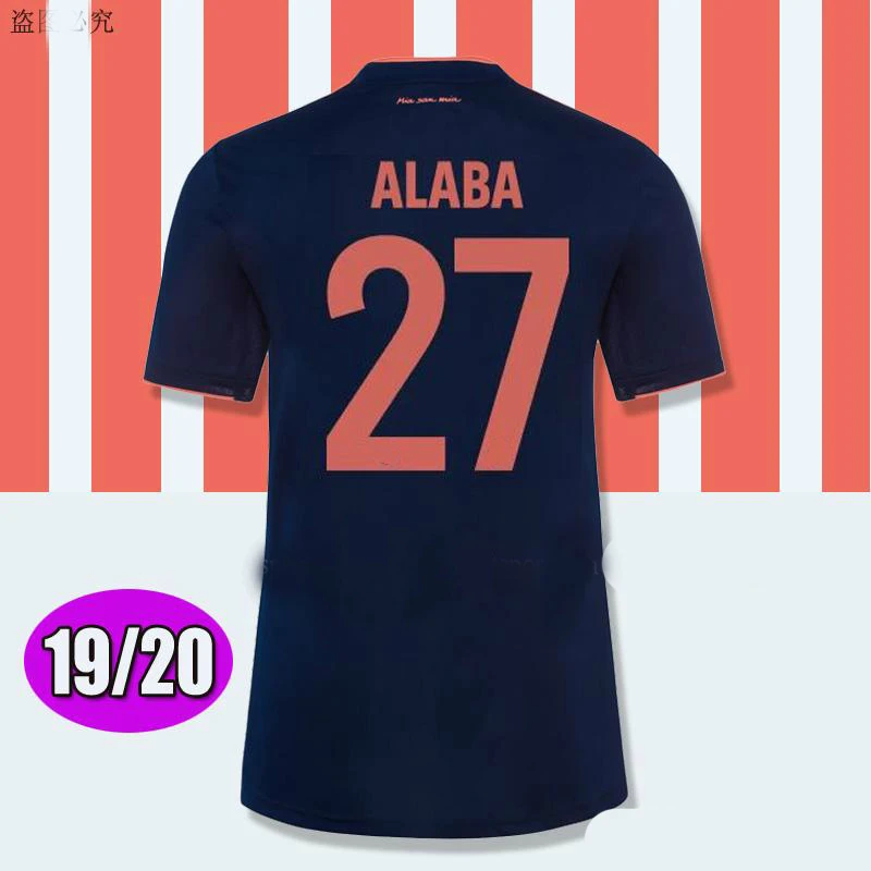 Bayernes Muniches Футбольная Футболка для взрослых COUTINHO home Out 3RD 19 20 Bayernes, футбольная рубашка для взрослых - Цвет: 3RD