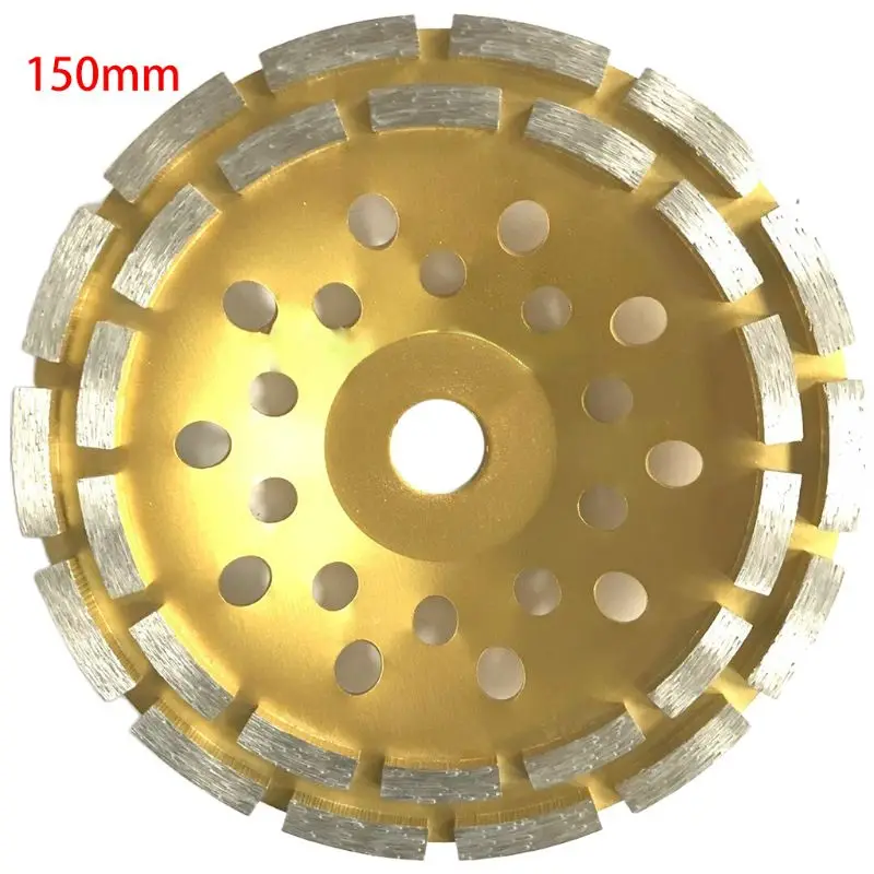 Алмазный сегмент шлифовальный круг чашка диск шлифовальный станок бетон гранит камень резка - Наружный диаметр: 150 мм