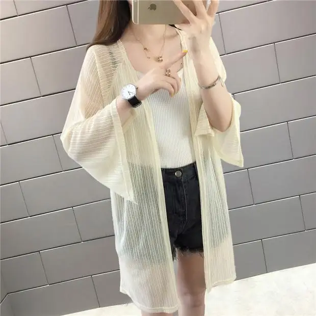 Лето 9231 длинный тонкий кардиган 32,1/f, 6 ряд 2 полки