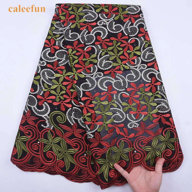 

Swiss Voile Lace In Switzerland Embroidered Mesh African Swiss Lace Fabric Woman Nigerian Cotton Dry Laces Fabrics Y2089