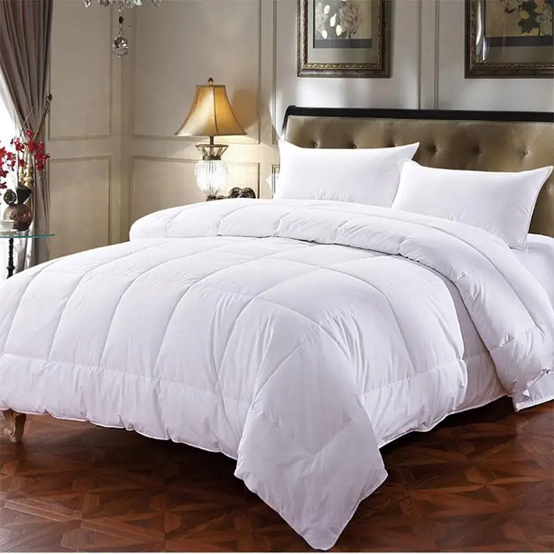 Summer Quilt Solid Color Duvet Cover Soft Comfortable Home Textile Bedding Comforters Duvets