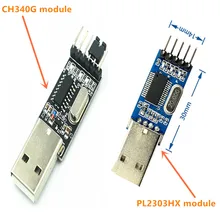 Pl2303 usb para rs232 ttl conversor adaptador módulo/usb ttl conversor uart módulo ch340g ch340 módulo 3.3v 5v interruptor