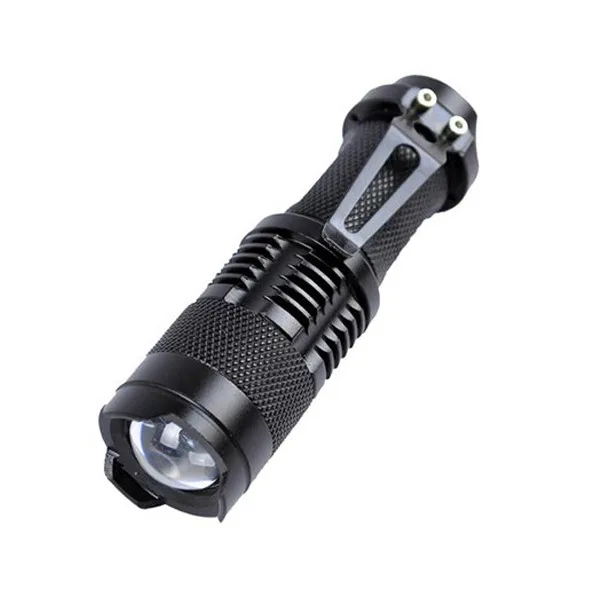 Горячая Распродажа Велосипедное оборудование Zoomable Led UV Flash светильник фонарь светильник 365nm Ультрафиолетовый черный светильник AA батарея Высокое качество