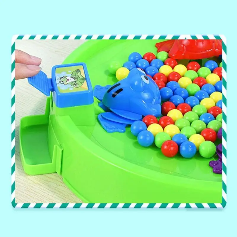 Детские лягушки едят бобы настольная игра интерактивный Досуг мозговые упражнения интересные родитель-ребенок головоломка игрушка случайный