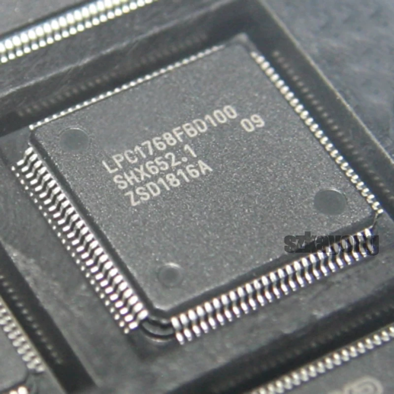 

2pcs/lot LPC1768FBD100 LQFP100 LPC1768FBD QFP LPC1768 32-bit ARM Cortex-M3 microcontroller new and original IC LQFP100 In Stock