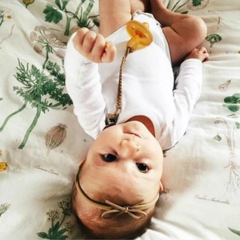

Leather Pacifier Clips Chain Dummy Clip Pacifier Holder Braided Binky Clip Nipple Holder Soother Chain For Infant Baby Feeding