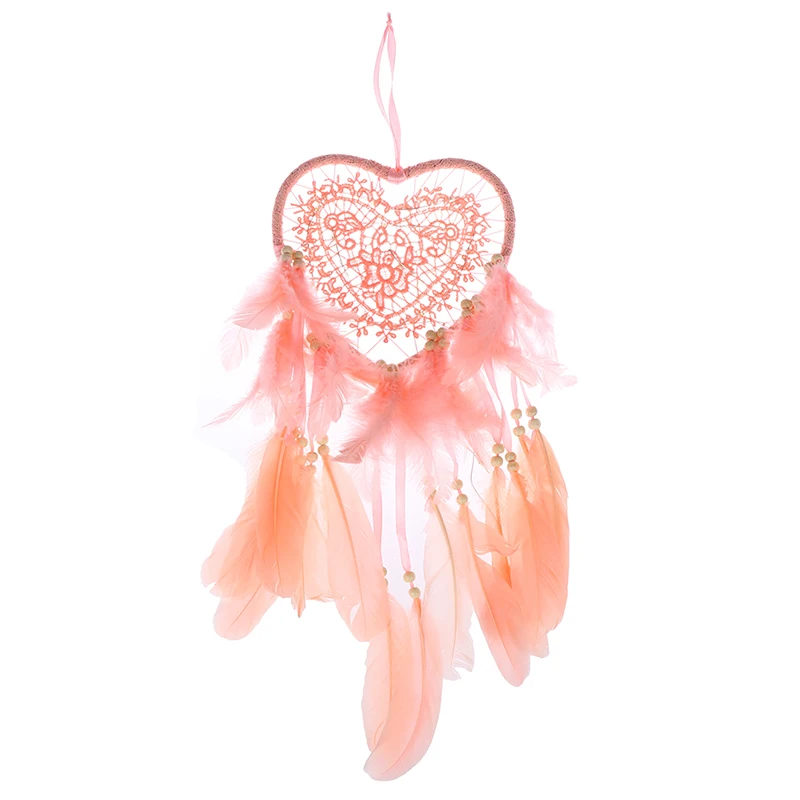Love Vintage LED Light Handmade Heart pattern Dreamcatcher Dream Catcher Love Heart Party