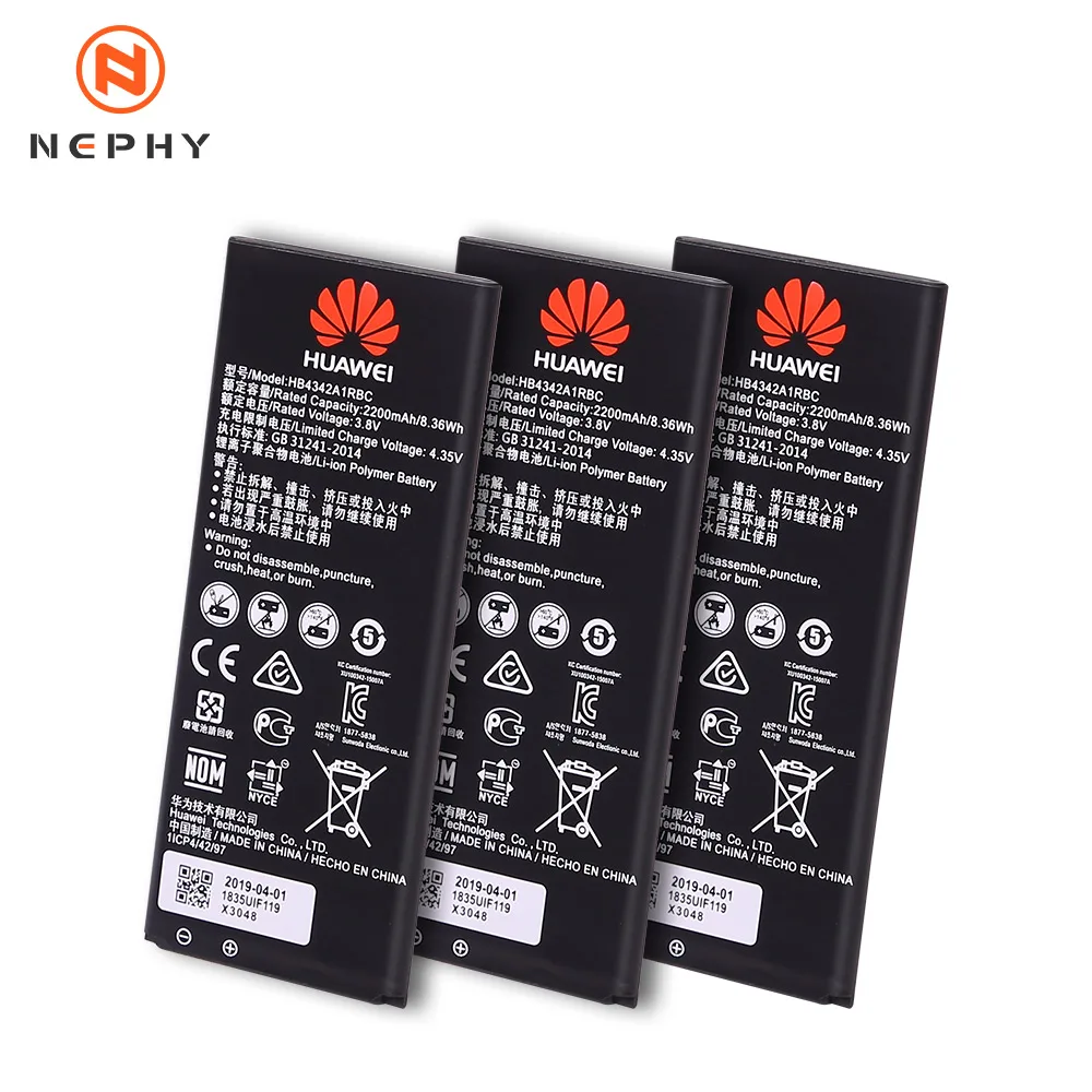 Батарея для Huawei P8 Lite P9 honor 7 Y5 II HB3447A9EBW HB3742A0EZC+ HB366481ECW HB494590EBC HB4342A1RBC Замена Бесплатные инструменты