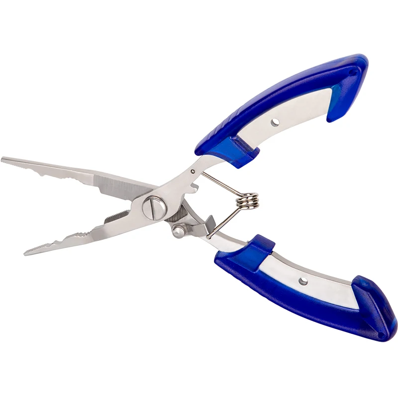 

19cm Fishing Multifunctional Plier Fishing Boating Ropes Camping Secure Pliers Lip Grips Tackle Fish Tools Articulos De Pesca