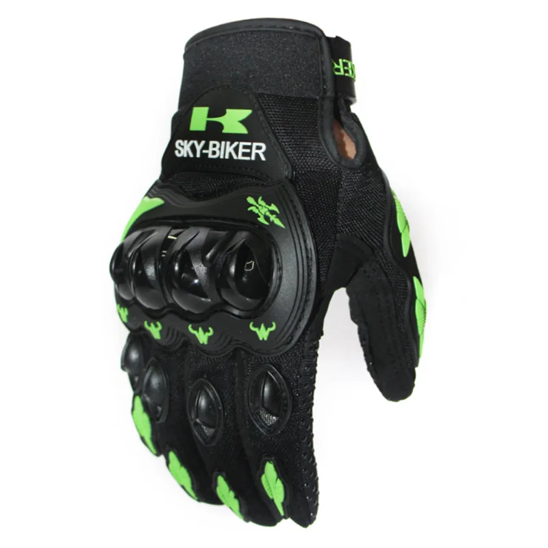 

Touch screen spring and summer motorcycle riding knight motorcycle rider gloves protective anti-fall hard shell off-road gloves