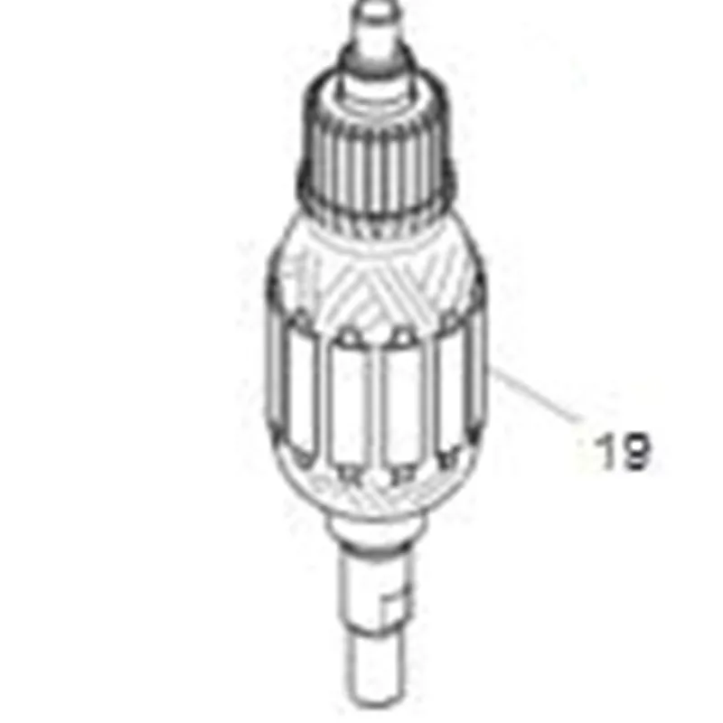 AC220-240V MAKITA 510225-3 ротор якорь электродвигателя для MT925 ротора