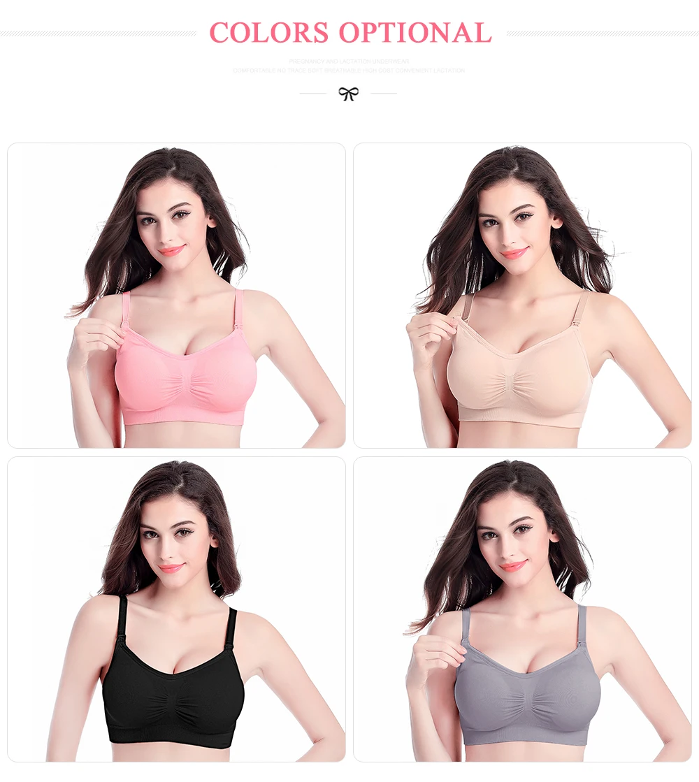 Sujetador de maternidad para lactancia, Push Up, manos libres, bomba de pecho, Sujetador de lactancia, ropa interior