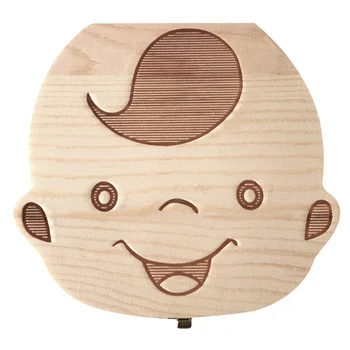 

Wooden Baby Boy Girl Teeth Save Box Baby Teeth Box Save Organizer Milk Teeth Box Tooth Storage Box for Baby Kids
