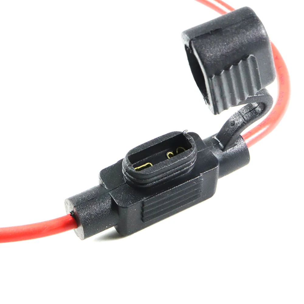Автомобильный держатель предохранителя "Мини" на проводе- 12AWG(5 штук/набор