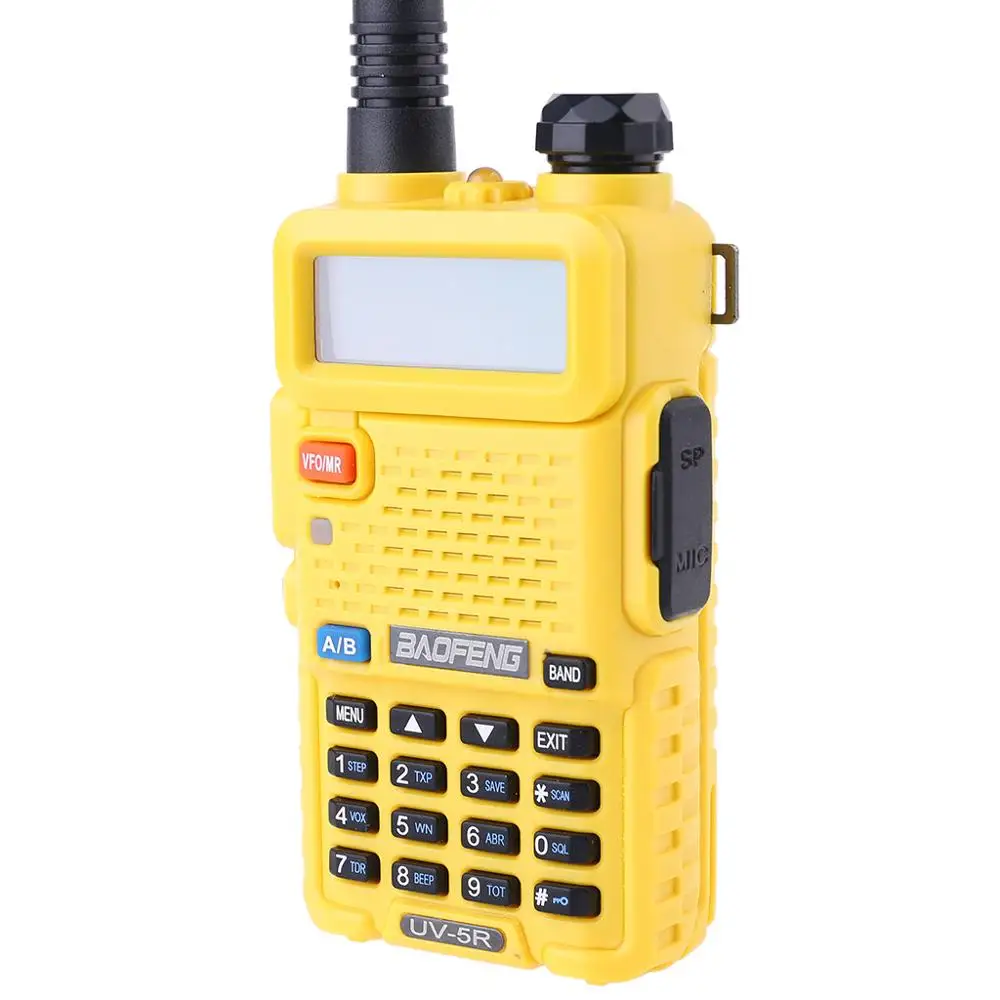 Уличная UV-5R портативная рация профессиональная CB радиостанция Baofeng UV5R трансивер 5 Вт VHF UHF портативная UV 5R охотничья радиостанция