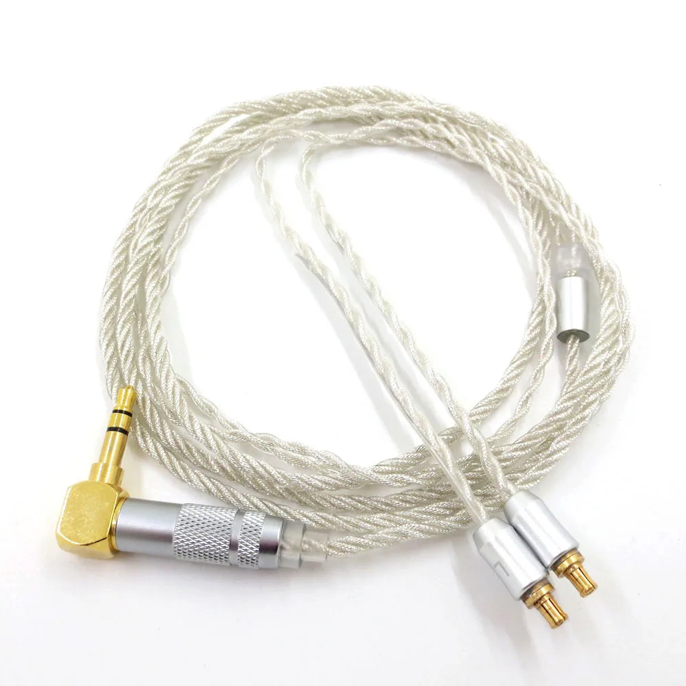 Кабель для наушников A2DC аудио кабель для Audio-Technica LS200 CKR90 100 LS50 LS70 сменный кабель посеребренный медный провод шнуры