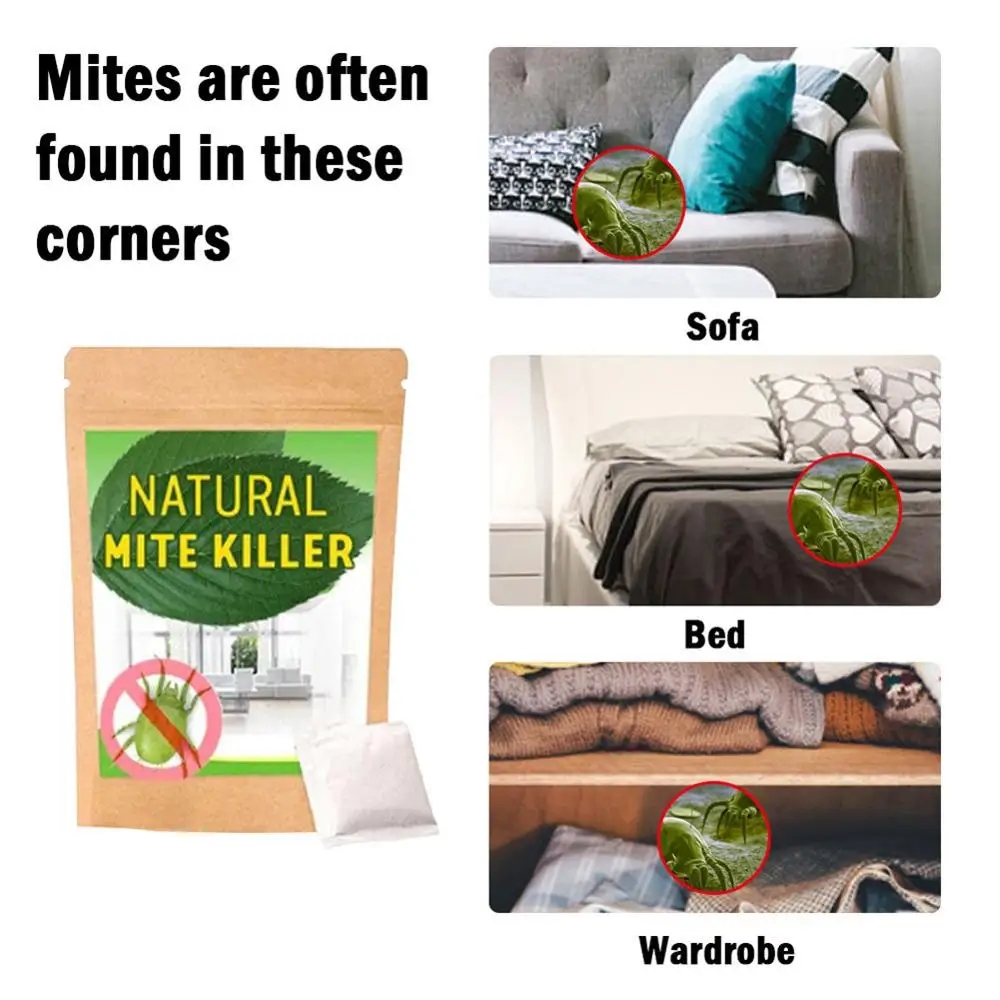 

36pcs /1 box NEW 2020 Natural Removal of Acarid by Household Use of Acarid Removal Pack Mite killer Pregnant women baby Shipping