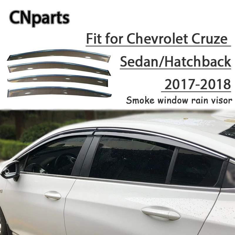 Автозапчасти 4 шт. ABS для Chevrolet Cruze Sedan/хэтчбек 17-18 автомобильный Дымовое Окно