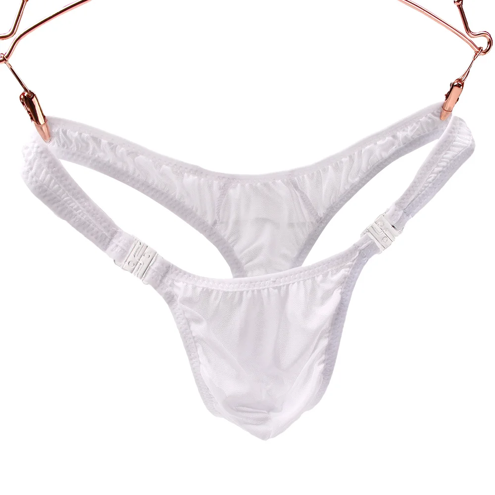 Стринги мужские с заниженной талией пикантные Т образные дышащие Трусы стринги