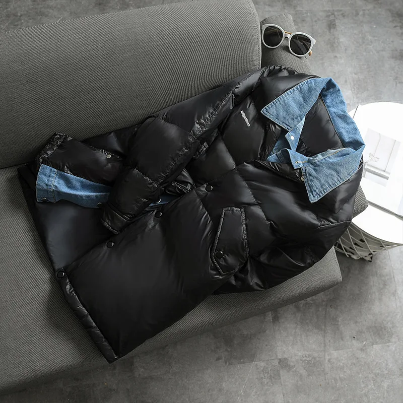 

2020 Winter Caot Women Down Jacket Korean Puffer Jacket Female Jacket Duck Down Coat Chamarras De Mujer 9629 YY1247