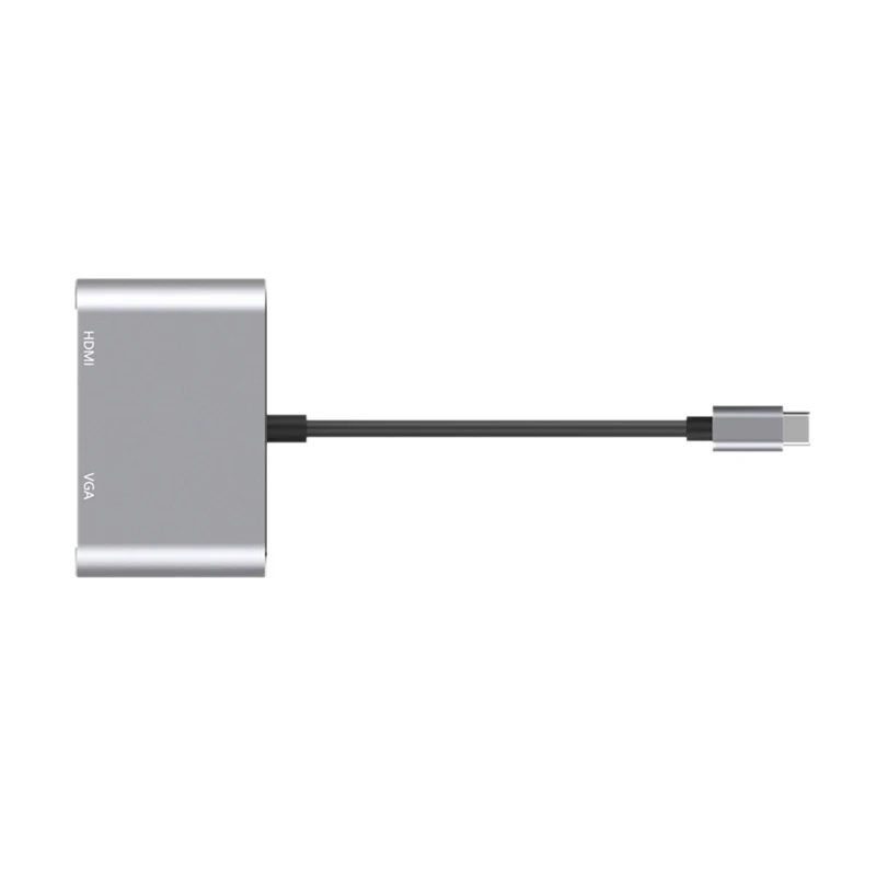2 в 1 Mini Displayport DP к HDMI VGA Кабель-адаптер 4K 1080P Mini DP конвертер
