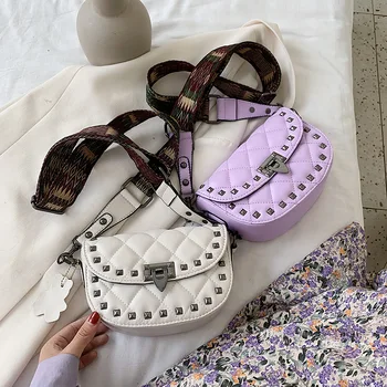 

Summer Lock Youth Saddle New 2020 Mini Cross-body Mobile Phone Shoulder Bag Pouch Case Belt Women Men Handbag Purse