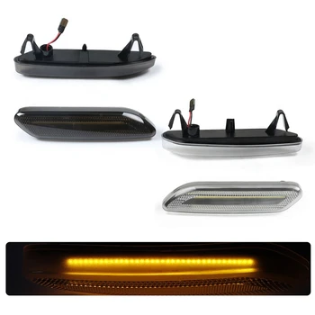 

1 Pair Flowing Turn Signal Light Dynamic LED Side Marker Light 12v Side Repeater Lamp Panel Lamp For BMW For Mini Cooper R60 R61