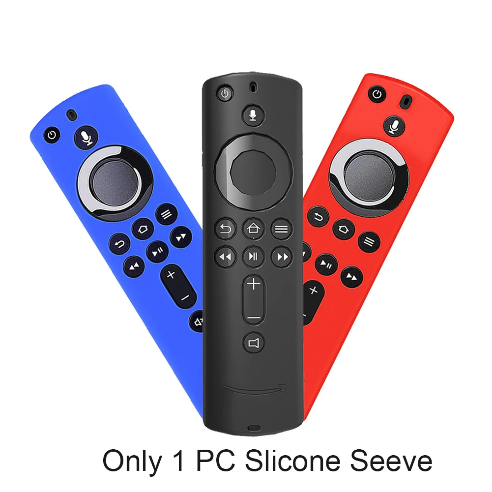 5.9 Inch Control Silicone Case Soft Durable Accessories Protective Case Silicone Shockproof Fire TV Stick 4K