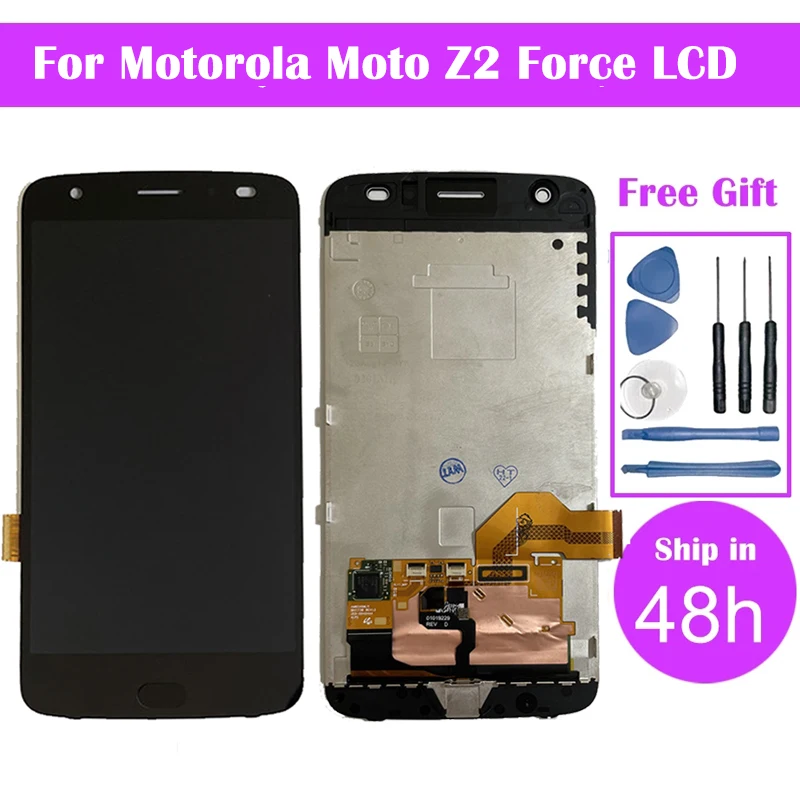 moto z2 force lcd screen replacement made in china