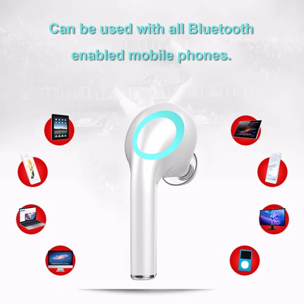 Bluetooth наушники, гарнитура, мини беспроводные наушники, наушники-вкладыши, Bluetooth стерео наушники для телефонов, планшетов, дропшиппинг