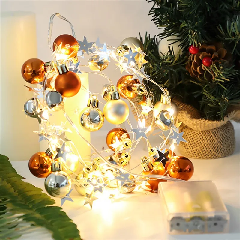 

Christmas Decorative LED Lights String Lamp Jingle Bell Light Strip Twinkle Starry Lights String For Christmas Decoration